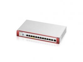 ZYXEL Tűzfal 4x2.5-GbE port(2xPOE+) + 8x1-GbE + 1xUSB 3.0 + 1konzol port + 1 év Security Bundle, (USGFLEX500H-EU0102F)