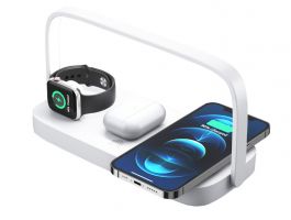 Boost Éjjeli lámpás Vezeték nélküli töltőállomás (YM-UD10 WHITE) fehér