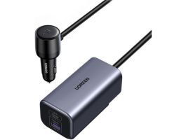 UGREEN EC706 autós töltő, USB + 2x USB-C, 150 W (35571)
