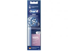 Oral-B EB60-2 Pro Sensitive Clean fogkefe pótfej, 2db, fehér