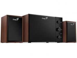 GENIUS SW-2.1 350 2.1 Hangszóró (SW-2.1 350 WOOD)