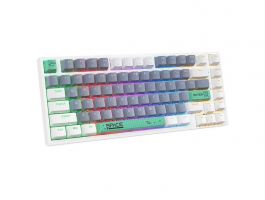 Onikuma G52 Gamer Billentyűzet (G52 WIRED WHITE) Fehér