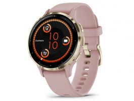 GARMIN Venu 3S okosóra (010-02785-03) rózsa krémarany, szilikon szíjjal