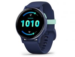 GARMIN Vívoactive 5 okosóra (010-02862-12) kék, szilikon szíjjal