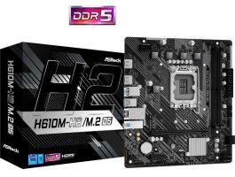 ASROCK H610M-H2/M.2 D5 S1700 mATX Alaplap