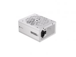 CORSAIR RM1000x Shift White, 1000W, 14cm, 80+ Gold, Moduláris Tápegység (CP-9020275-EU)