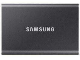SAMSUNG T7 USB 3.2 4TB Hordozható SSD (MU-PC4T0T/WW) Szürke