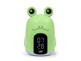 Bigben Kids TREVOR Ébresztőóra és Éjjeli fény (RKIDSFROG) Béka