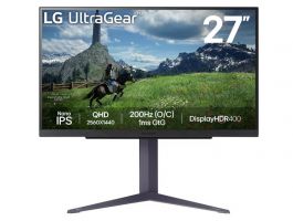 LG UltraGear 27" QHD Nano IPS Gaming monitor (27GS85Q-B.AEU)