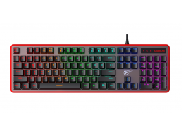 Havit KB870L - Mechanikus RGB Gaming billentyűzet (UK Kiosztás)