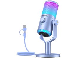 MAONO DM30 USB Streamer/Gamer mikrofon RGB - lila