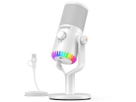 MAONO DM30 RGB USB Streamer/Gamer mikrofon - fehér