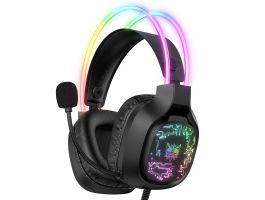Onikuma X22 RGB Gamer headset - fekete