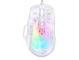 Onikuma CW923 RGB átlátszó Gamer egér