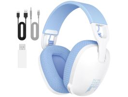 Onikuma B2 vezeték nélküli bluetooth Gamer fejhallgató - fehér