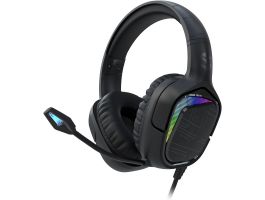 Black Shark BS-X1 RGB Gamer fejhallgató, fekete