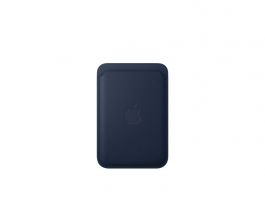 Apple iPhone FineWoven Wallet with MagSafe (MA6X4ZM/A) - Deep Blue