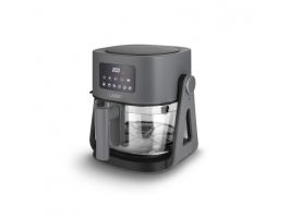 Lauben LBAFMGGAF55BA Glass&Grill Air Fryer 3in1 5500BG forró levegős fritőz