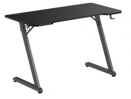 WHITE SHARK WS HELIX Gamer asztal fekete1200x600x750 mm