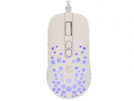 WHITE SHARK TRISTAN-W 12000 dpi fehér RGB gamer egér (WS GM-9004W)