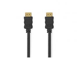 Nedis ultra HD HDMI kábel, HDMI dugó - dugó, 4K@60Hz, 15m (CVGL34060BK150)
