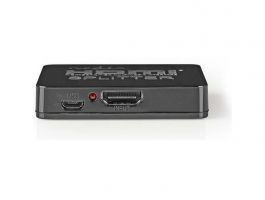 Nedis HDMI splitter, 1 x HDMI be - 2 x HDMI ki, HDMI1.4 (VSPL34002BK)