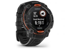 Garmin Instinct 3, 50mm Solar, Black, grey band (010-02935-00)