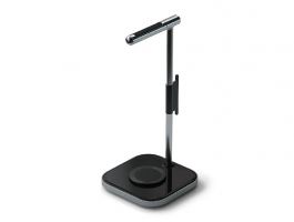 Satechi 2-IN-1 Headphone Stand w Wireless Charger USB-C fejhallgató állvány és vezeték nélküli töltő (ST-UCHSMCM)