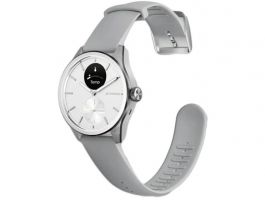 Withings Scanwatch 2 / 42mm okosóra zafír üveg rozsdamentes acél tok, szürke szíjjal (HWA10-MODEL 5-ALL-INT)