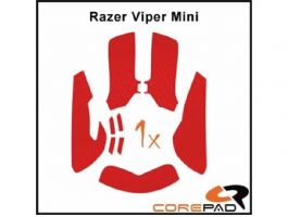 Corepad Mouse Rubber Sticker #733 - Razer Viper Mini gaming Soft Grips, piros (CG73300)