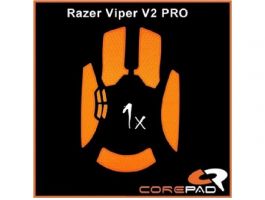 Corepad Mouse Rubber Sticker #754 - Razer Viper V2 PRO Wireless gaming Soft Grips, narancssárga (CG75400)