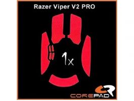 Corepad Mouse Rubber Sticker #755 - Razer Viper V2 PRO Wireless gaming Soft Grips, piros (CG75500)