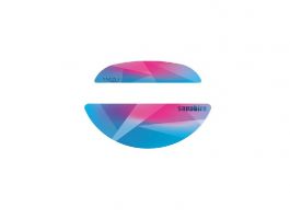 LAMZU Atlantis Sapphire egértalp, kék-rózsaszín (ATLANTIS MINI SAPPHIRE SKATE)