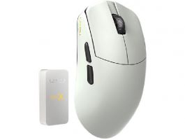 LAMZU MAYA X 8K vezeték nélküli gaming egér, szürke (MAYA X CLOUD GREY)