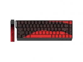 FGG FIRE68 Ultra gaming Gateron magnetic mechanikus billentyűzet, fekete-piros (FIRE68 ULTRA) - angol