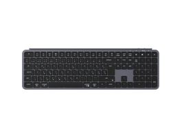 Keychron B6 Pro Bluetooth / vezeték nélküli / USB magyar Scissor Switch mechanikus billentyűzet fekete-szürke (B6P-K1-HU))