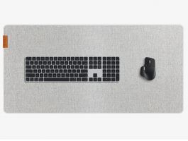 Artimo Desk Mat - Loom Series - M (80x40 cm) prémium szövet egérpad, világos szürke (ARTIMO-LOOM-LIGHT-M)