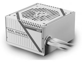 MSI MAG A650BNL WHITE 650W 80+ Bronze, Tápegység, Fehér