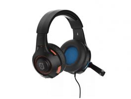 ARMOR3 SOUNDTAC Nintendo/PS/XBOX/PC/Mac Unvierzális Vezetékes Gamer Fejhallgató (M07222-BUOR) Kék-Narancs