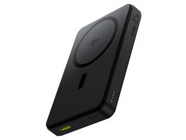 BASEUS Airpow2 Qi2 vésztöltő USB+Type-C aljzat (10000mAh, 22.5W, PD gyorstöltő 3.0, Magsafe, LED jelzés) FEKETE (P10080000123-00)