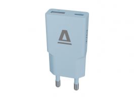 AVAX Hálózati töltő USB-A USB-C 30W Nano Slim világoskék (CH641LB)