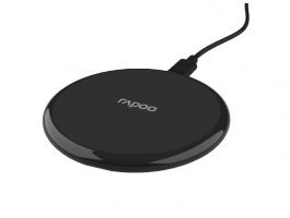RAPOO XC105 vezetéknélküli mobiltelefon töltő (00217720) fekete
