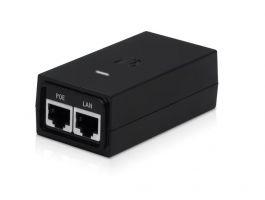 UBiQUiTi Adapter - POE-24-12W - 24V 0.5A POE és LAN Port fekete (POE-24-12W-G)