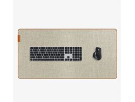 Artimo Desk Mat - Loom Series - M (80x40 cm) - Bézs - Prémium szövetegérpad