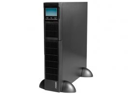 iPOWER UPS, 1000VA, 1000W, 8x IEC C13, SNMP/USB/RS-232, szünetmentes tápegység (UPS1000-I-RT1KVA-2B)