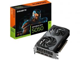 GIGABYTE GeForce RTX 5050 8GB GDDR6 OC Videokártya  (GV-N5050WF2OC-8GD)