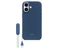 Apple MagSafe-rögzítésű, Kameravezérlő-kompatibilis Beats iPhone 17-tok támasszal – hegycsúcskék (MGTM4LL/A)