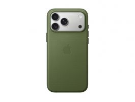 Apple MagSafe-rögzítésű iPhone 17 Pro Max TechWoven-szövettok – zöld (MGFD4ZM/A)