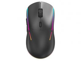 YENKEE YMS 3500BK SAMURAI WL gamer egér, fekete