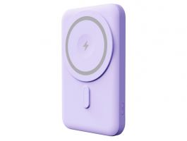 YENKEE YPB 501 MagSafe PB 5000 PE SILIC powerbank, lila